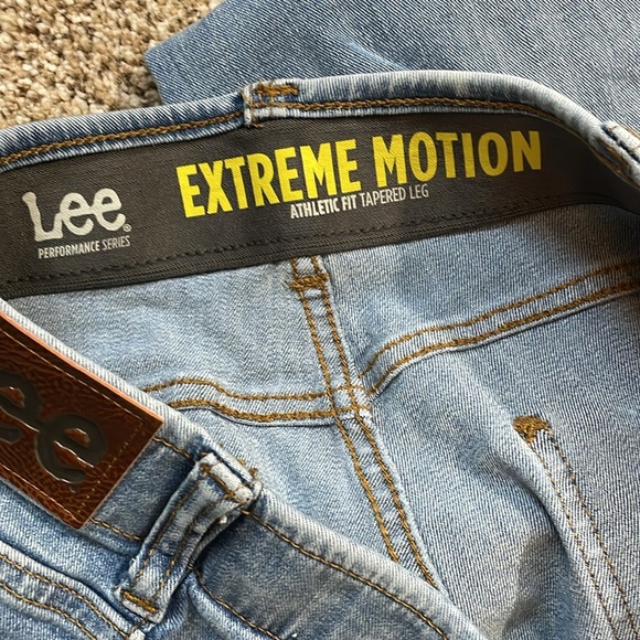 💜Lee Men's Straight Blue Jeans - Picture 3 of 4